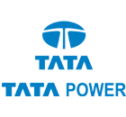 Logo of Tata Power.